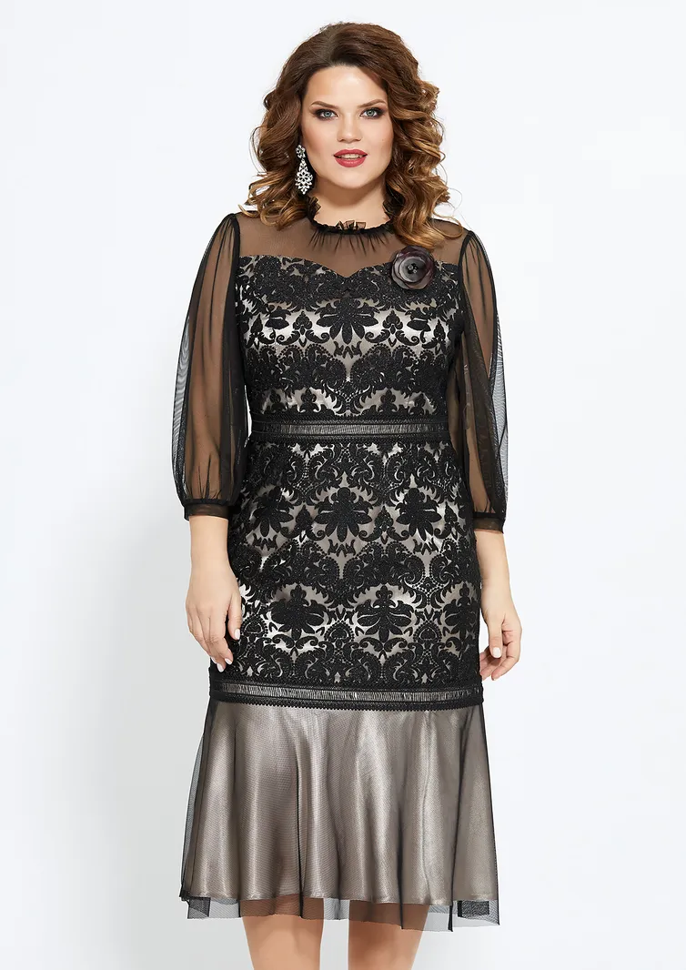 Платье Mira Fashion арт. 4767 черн
