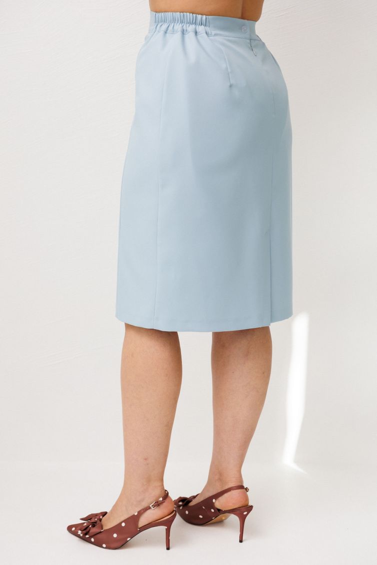 Юбка Anelli Laurel арт. 1843 голубка