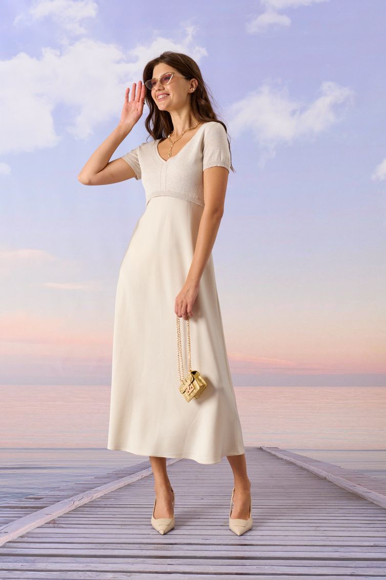 Платье Barbara Geratti арт. С2002BG кремовый