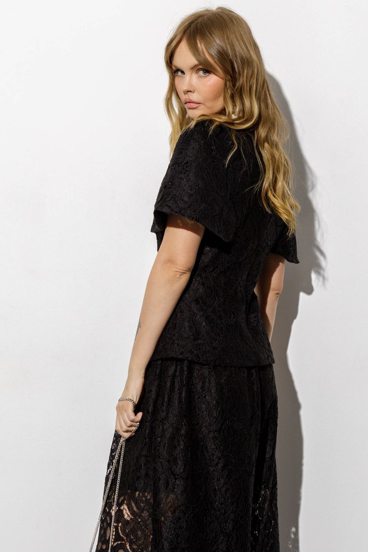 Блуза Pirs арт. 6742черный