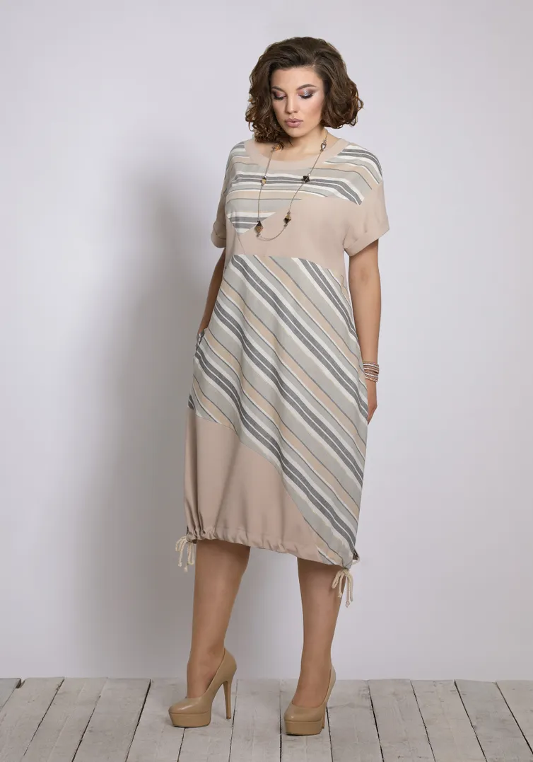 Платье Galean Style арт. 641 беж