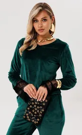 Костюм Anelli Laurel 1703 изумрудный шик