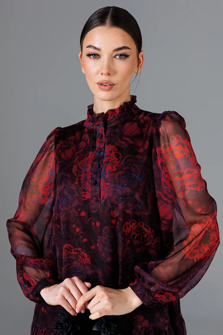 Sukienka Buter New #2881 bordo