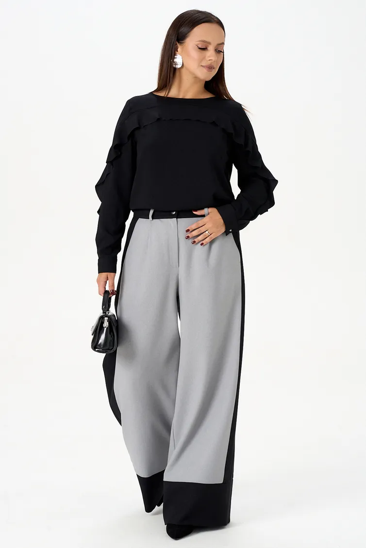 Spodnie Liona Style #0976 seryj