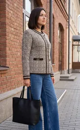 Жакет BELANGE 2874/1 джинс