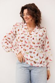 Блуза Anelli Laurel арт. 1848 батерфляй