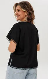 Blouse Anelli Laurel 1908 chernaya magiya