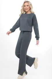 Bluza DS Trend #K-0968 (Vystupit duetom, grej)