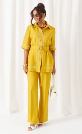 Костюм Beautiful & Free 6461 горчица