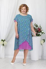 Sukienka Ninele #5632 fuksiya