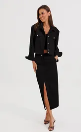 Spódnica V&N fashion 1177_chernyj