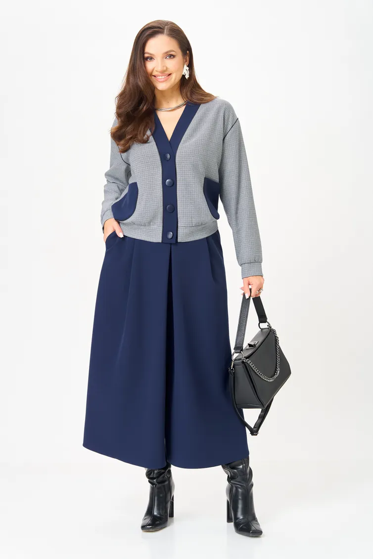 Suit Aira Style #24131-1 sinij