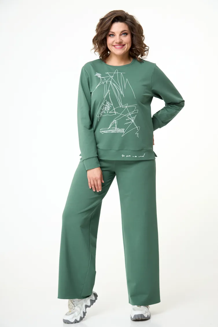 Garnitur STEFANY #2046-1 zelenyj