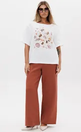 Suit Ma Cherie 3157 belyj+terrakot