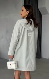 Jacket PRATA wear S032 svetlo-seryj