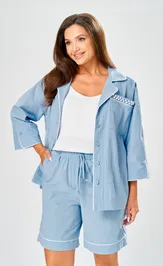 Костюм Ava fashion М-218 голубой