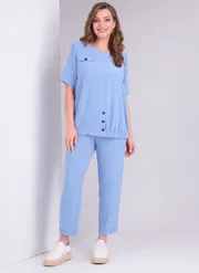 Garnitur Vilena-fashion #804 goluboj