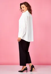Bluzka Ava fashion #M-134 molochnyj