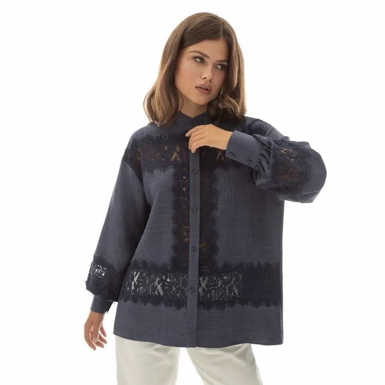 Bluzka CHARUTTI #V moyu polzu (denim)