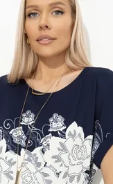 Футболка CHARUTTI Жду чудо (floral print)