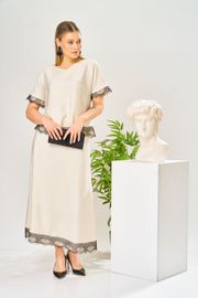 Костюм Ava fashion арт. М-196 молочный-шампанское