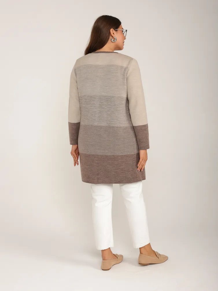 Sweter BONADI #2077 kapuchino