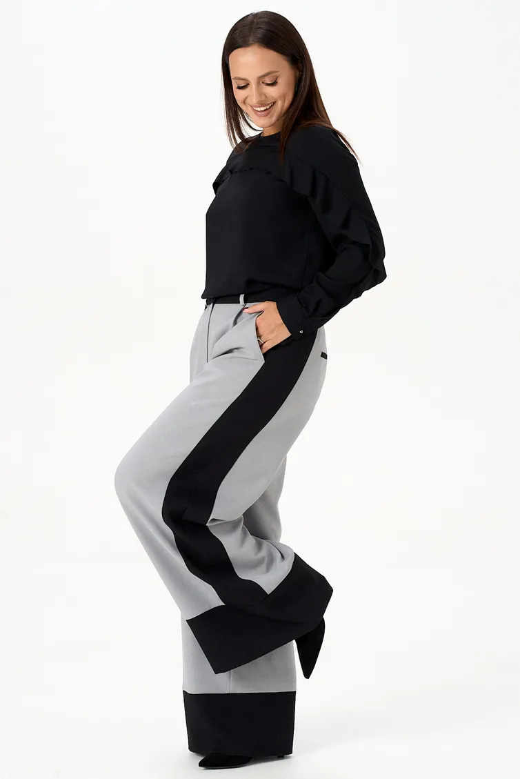 Spodnie Liona Style #0976 seryj