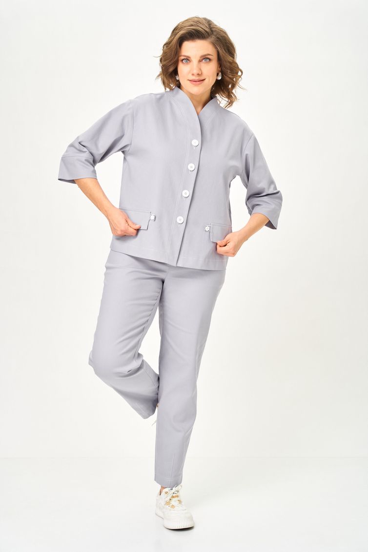 Костюм Vilena-fashion арт. 1159 серый