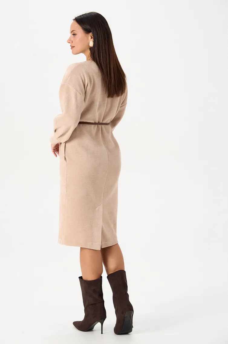 Dress Verita moda #N-2493 bezhevyj