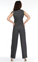 Waistcoat LadyThreeStars 2431 seryj