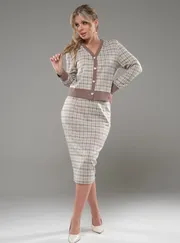 Костюм Galean Style арт. 903 бежевый