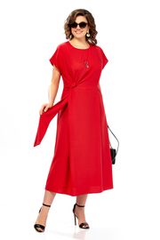 Dress Olga Style #S1019 krasnyj