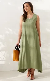 Платье Alta Moda 1084-1 оливковый