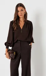 Trousers, overalls, shorts Люше 4468 korichnevyj