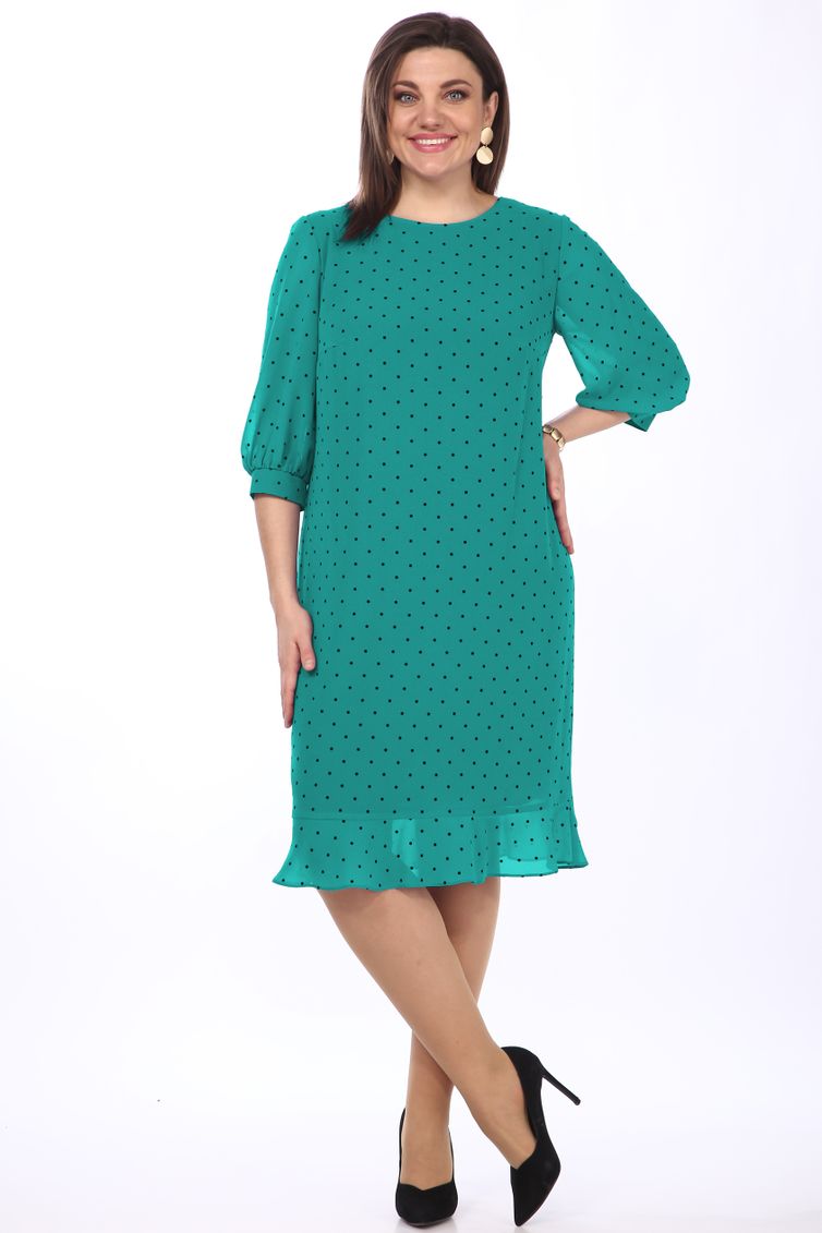 Dress Karina Delux #V-262 biryuza