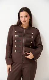 Suit Verita moda N-2499 shokolad