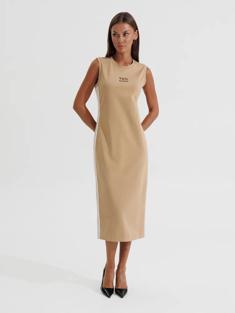 Платье V&N fashion арт. 1182_бежевый