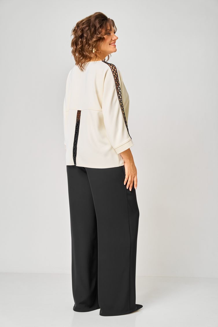 Костюм Rumoda арт. 2275 дл.р. молочный-черный