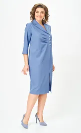 Платье Vilena-fashion 1132 джинс