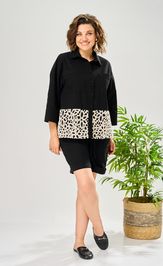 Костюм Ava fashion М-203 черный