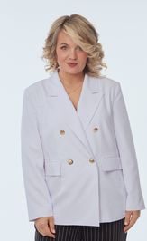 Костюм OVERYOU 247 белый с черно-белым