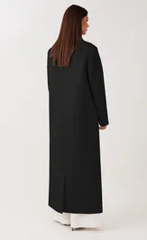 Coat V&N fashion 1122 chernyj