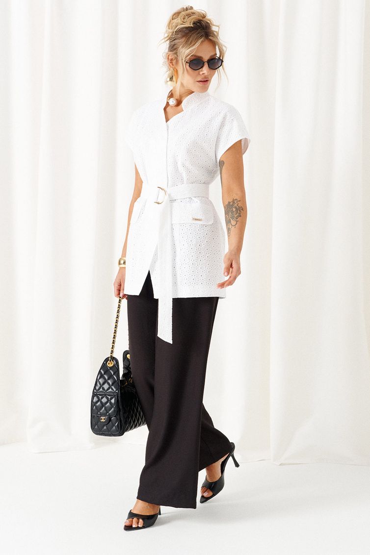 Комплект Beautiful & Free арт. 6473 бело-черный