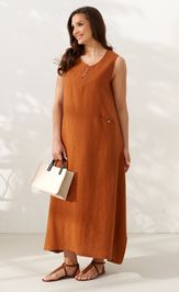 Dress Alta Moda 1084-2 terrakot