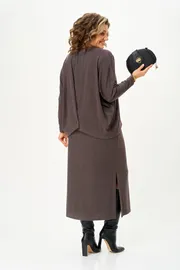 Suit Bagira Anta #1150 korichnevo-seryj