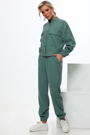 Костюм DS Trend арт. К-0938-0486-02 (брючный из микровельвета)