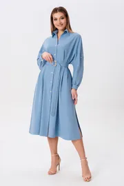 Dress BAZALINI #5125 goluboj