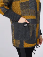 Sweter BONADI #1865 gorchica