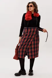 Skirt Anelli Laurel #1776 Shotlandskaya roza