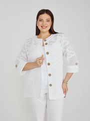 Sweter BONADI #2178 belyj